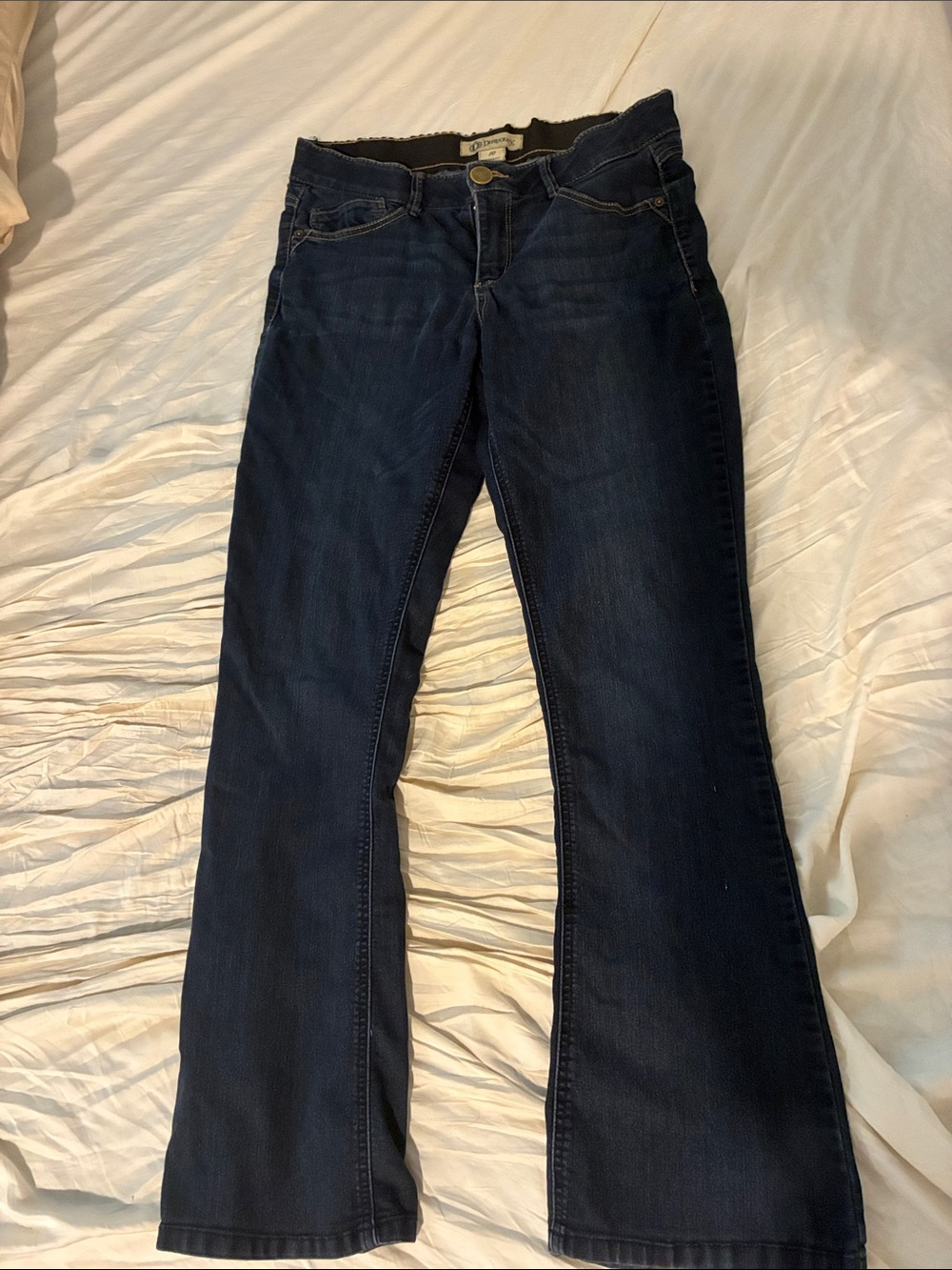 Democracy Dark Blue Flare Jeans